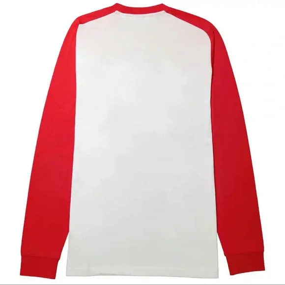 NWT Men’s Small/Women’s Medium Burberry Rory Monogram Motif Sweatshirt White/Red